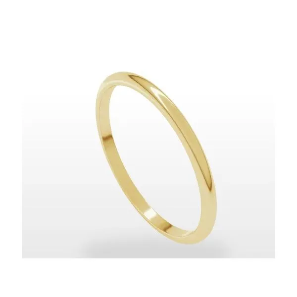10KY Standard Fit Ultra-Lightweight Half Round Band