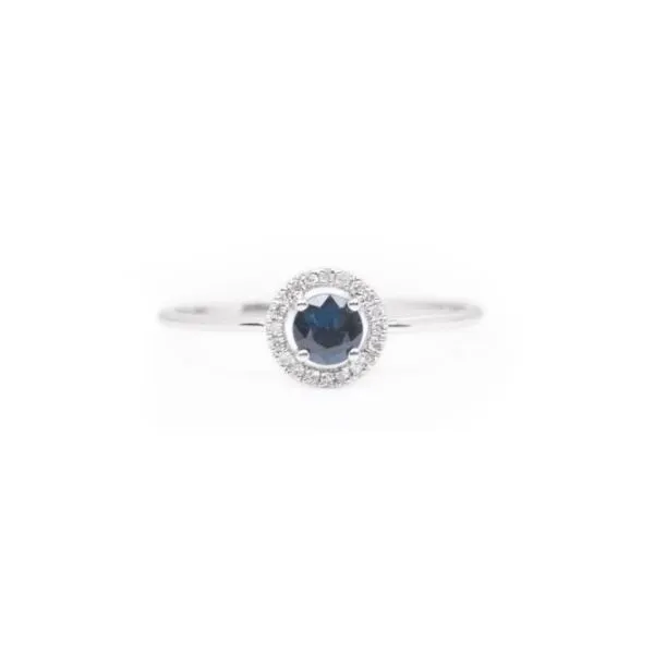 Sapphire and Diamond Ring Falls Jewelers Concord, NC