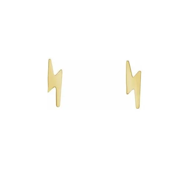 Lightning Bolt Earrings Falls Jewelers Concord, NC