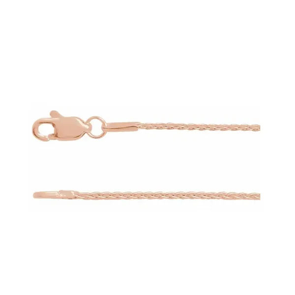 14K Rose Gold 20