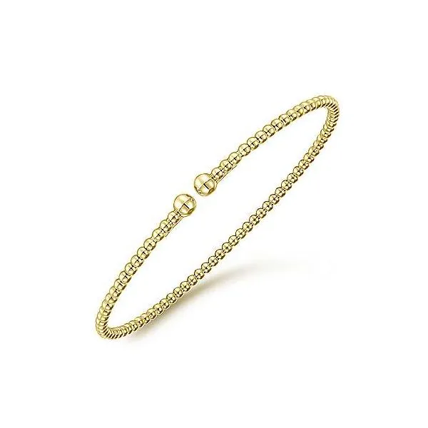14K Yellow Gold Bangle Bracelet Image 2 Falls Jewelers Concord, NC