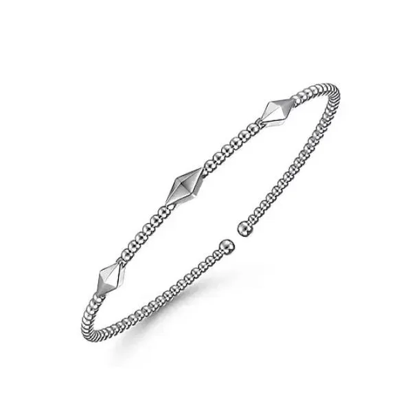 White Gold Bangle Bracelet