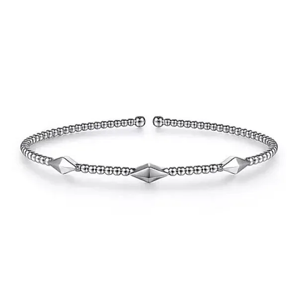 White Gold Bangle Bracelet