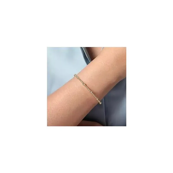Yellow Gold Bangle Image 2 Falls Jewelers Concord, NC