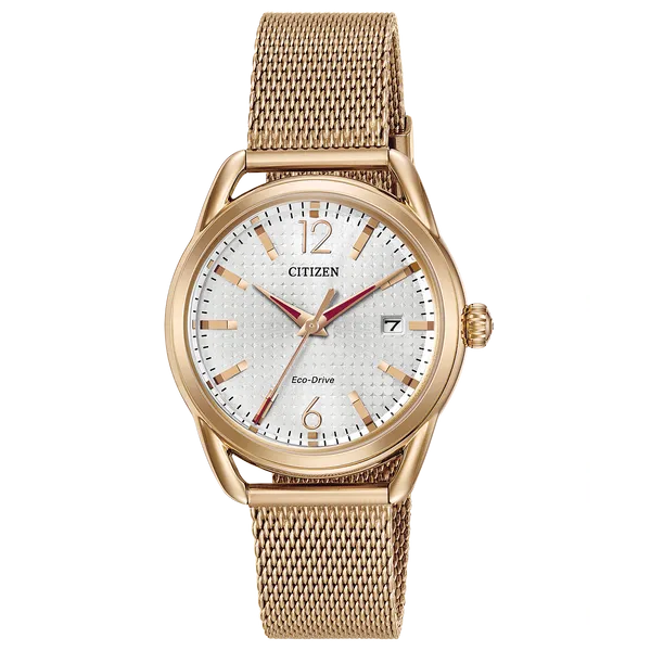 Citizen gold mesh watch new arrivals