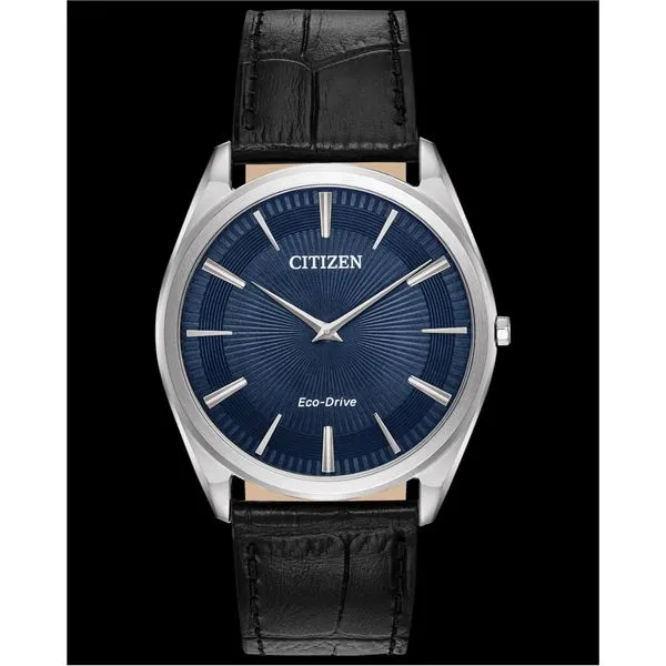 Gents Blue Face Citizen Eco Drive Falls Jewelers Concord, NC