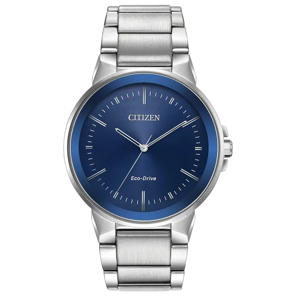 Men's Classic Blue Face CITIZEN Eco-Drive Falls Jewelers Concord, NC