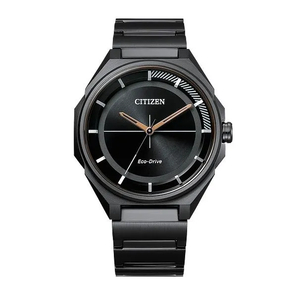 Citizen eco drive total black sales