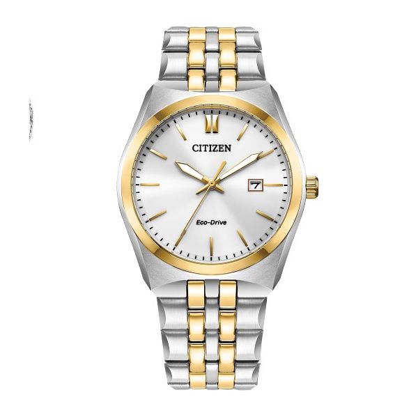 Men's Citizen Eco-Drive with Two-Tone Stainless Steel Band Falls Jewelers Concord, NC
