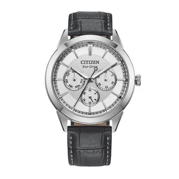 MEN ECO WR100 SS STRA SLVR Falls Jewelers Concord, NC