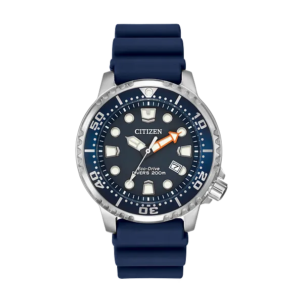 Men's Dark Blue Divers CITIZEN Eco-Drive Falls Jewelers Concord, NC