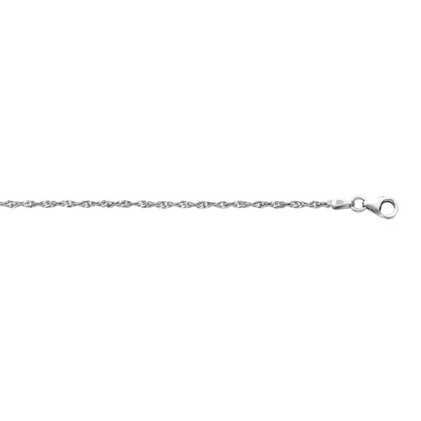 Silver 1.8mm Singapore Chain Falls Jewelers Concord, NC