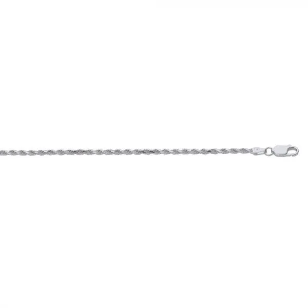 Silver 2.2mm Rope Chain