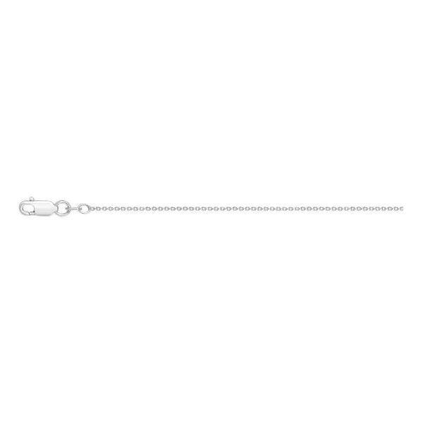 18IN Sterling Silver 1.5mm Round Cable Chain with Lobster Clasp Falls Jewelers Concord, NC