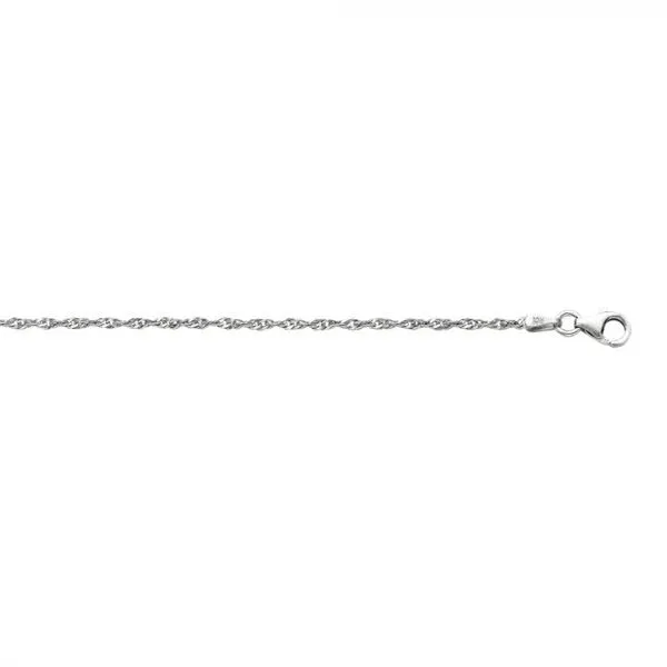 Silver 2mm Singapore Chain Falls Jewelers Concord, NC