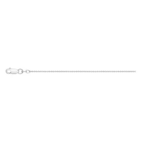 16IN Sterling Silver 1.5mm Round Cable Chain with Lobster Clasp Falls Jewelers Concord, NC