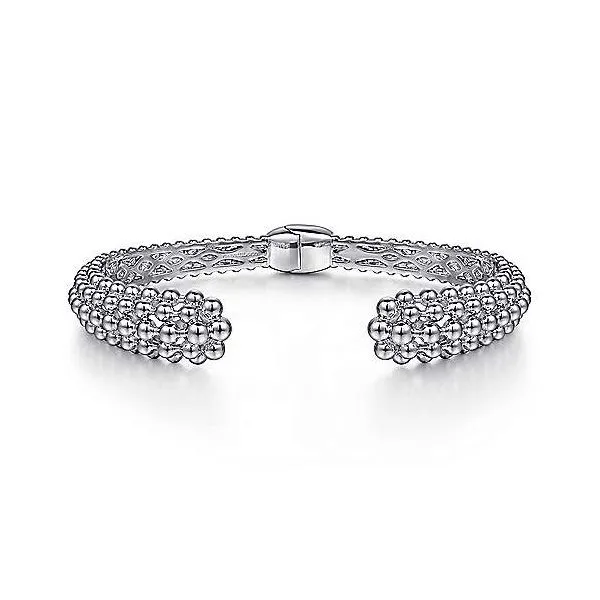 Sterling Silver Bujukan Beaded Split Bangle similar item image