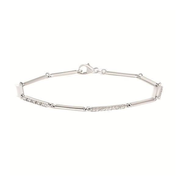 1/6 Ctw. Diamond Bracelet In Sterling Silver Falls Jewelers Concord, NC