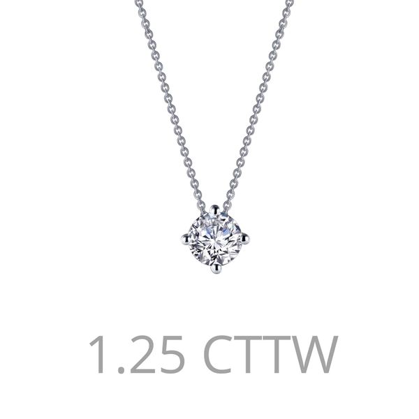 1.25 CTW Solitaire Necklace Falls Jewelers Concord, NC