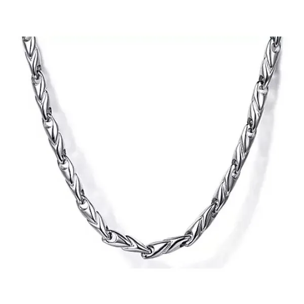 24 Inch 925 Sterling Silver Mens Chain Necklace Falls Jewelers Concord, NC