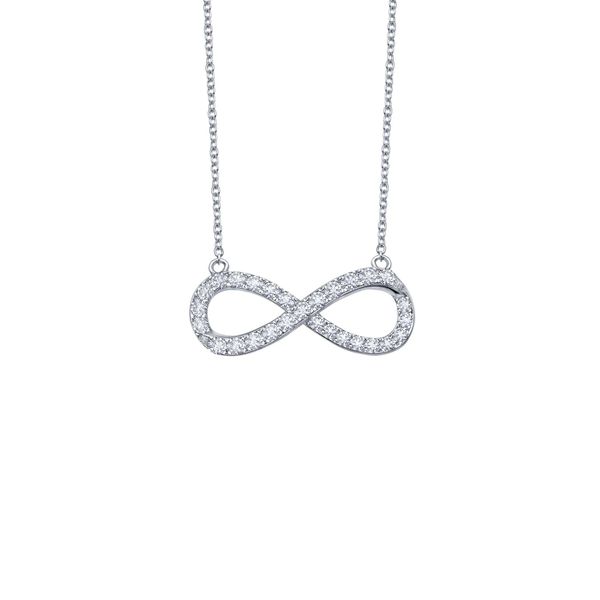 Sterling Silver Infinity Necklace Falls Jewelers Concord, NC