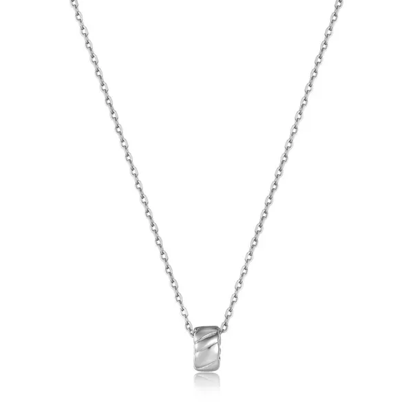 SMOOTH TWIST PENDANT NECKLACE similar item image