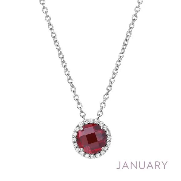 January Birthstone Necklace Falls Jewelers Concord, NC