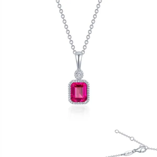 July Birthstone Necklace Falls Jewelers Concord, NC