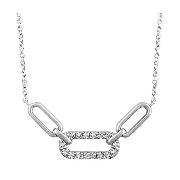 Diamond Pendant In Sterling Silver Falls Jewelers Concord, NC