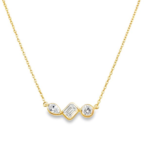 Diamond Necklace Falls Jewelers Concord, NC