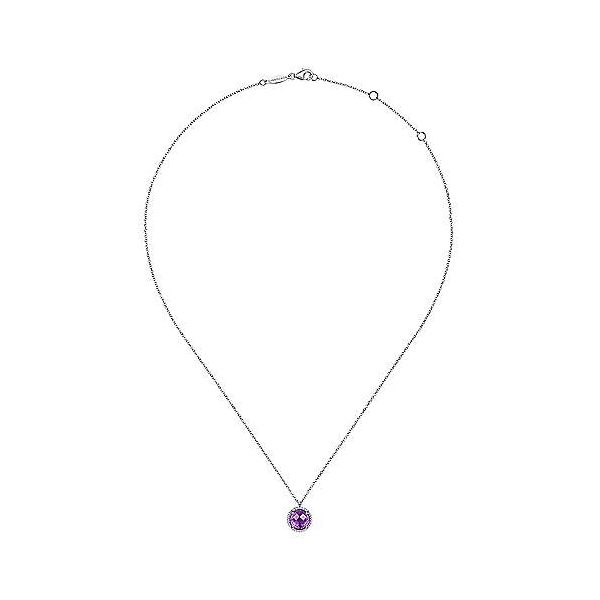 Sterling Silver Amethyst Necklace Image 2 Falls Jewelers Concord, NC
