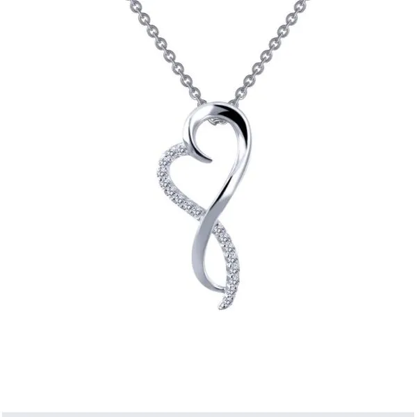 Infinity Heart Pendant Necklace Falls Jewelers Concord, NC