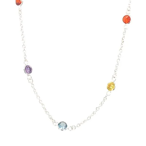 Mutli Stone Necklace Falls Jewelers Concord, NC