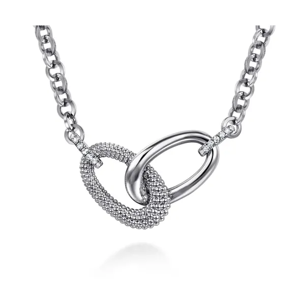 Silver Necklace Falls Jewelers Concord, NC