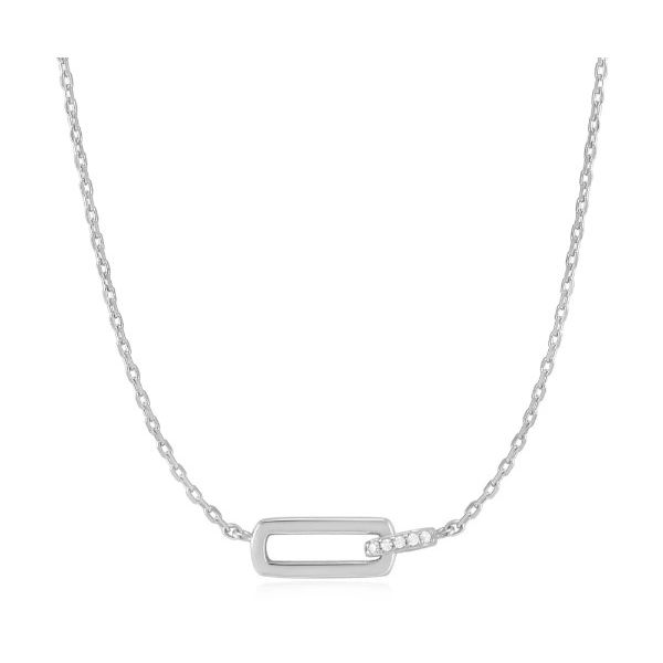 Glam Interlock Necklace Falls Jewelers Concord, NC