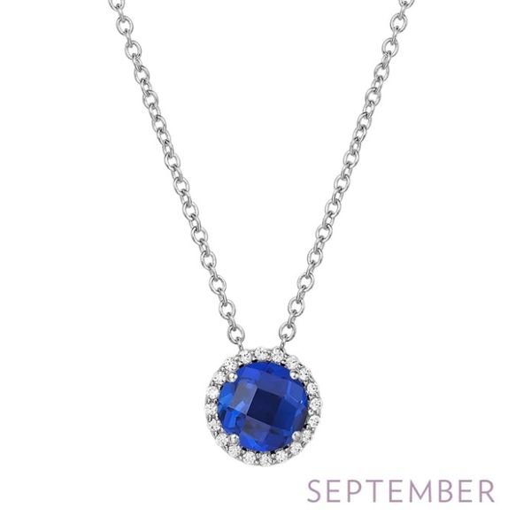 September Birthstone Necklace Falls Jewelers Concord, NC