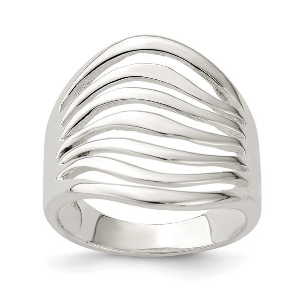 Sterling Silver Wave Ring Falls Jewelers Concord, NC
