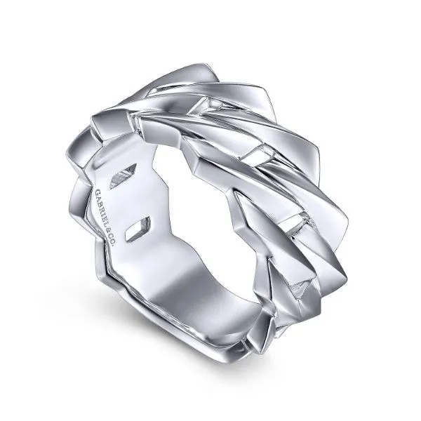 Sterling Silver Chain Link Ring