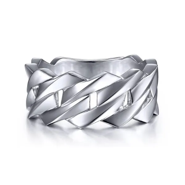 Sterling Silver Chain Link Ring similar item image