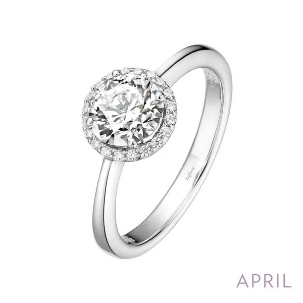APRIL BIRTHSTONE RING Falls Jewelers Concord, NC