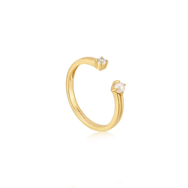 Pearl Sparkle Adjustable Ring Falls Jewelers Concord, NC