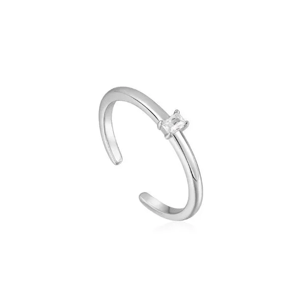 Silver Glam Adjustable Ring similar item image