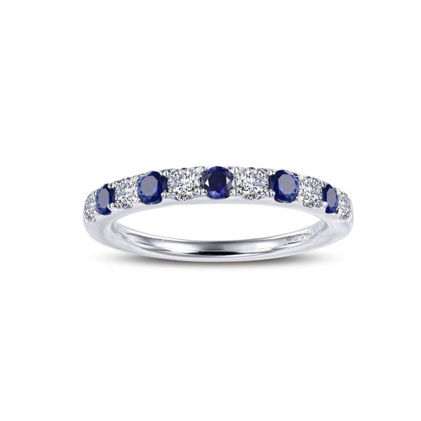 Sterling Silver Sapphire & CZ Ring Falls Jewelers Concord, NC