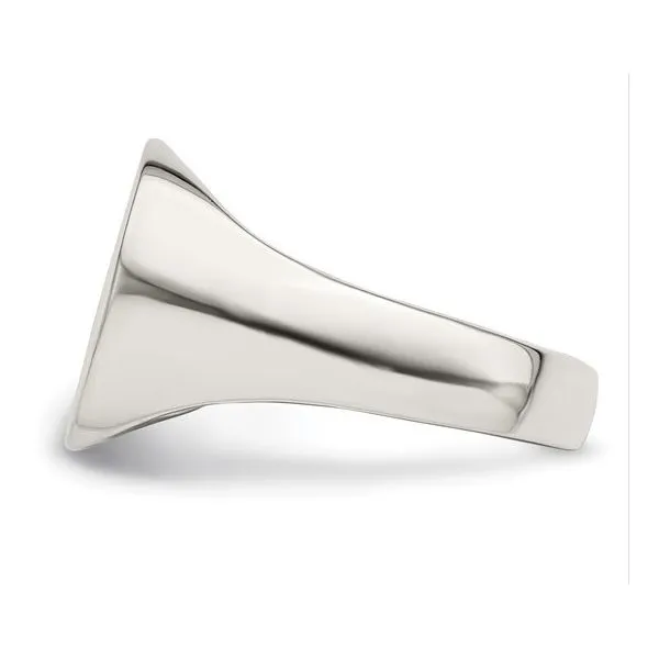 SS Signet Ring Image 2 Falls Jewelers Concord, NC
