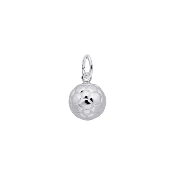 Sterling Silver Soccer Ball Charm Falls Jewelers Concord, NC