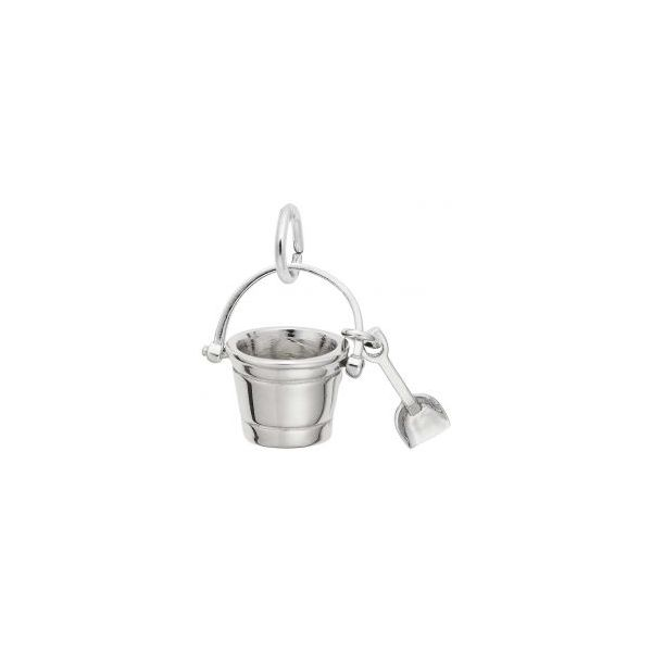 Sterling Silver Pail and Shovel Charm Falls Jewelers Concord, NC