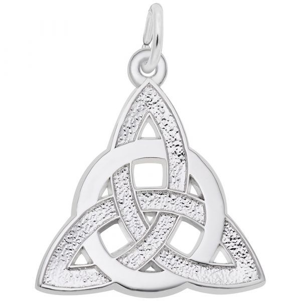 Sterling Silver Celtic Trinity Knot Charm Falls Jewelers Concord, NC