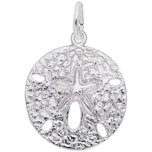 Sterling Silver Sand Dollar Charm