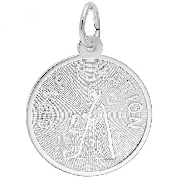 Sterling Silver Confirmation Charm