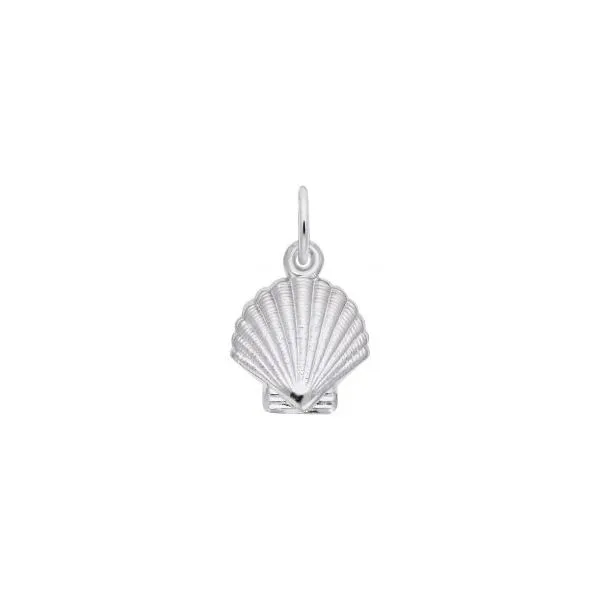 Sterling Silver Shell Charm Falls Jewelers Concord, NC